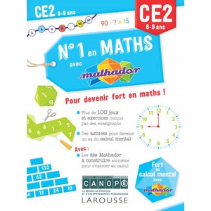 Numéro 1 en maths avec Mathador CE2 (ISBN: 9782035967466)