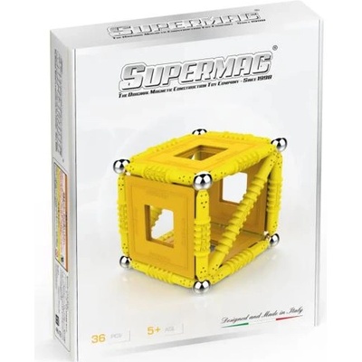 Supermag магнитен строителен комплект Geometry 36 бр