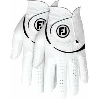 Footjoy Weathersof Golf (2 Pack) White/Black Лява ръка L Мъжки ръкавици (66197E-401-L)