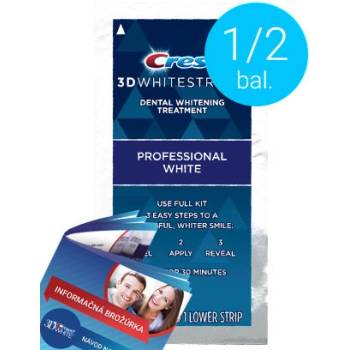 Procter & Gamble Crest 3D PROFESSIONAL White 20 ks