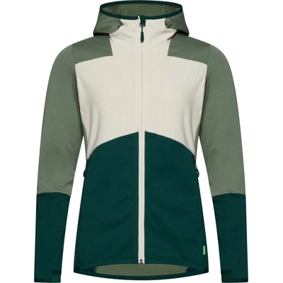 Vaude Дамско поларено яке Vaude Women's Monviso Hooded Grid Fleece Jacket - Deep Pond - размер 34 (EU) (105-4123-1111)