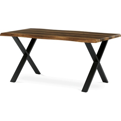 Autronic HT-F4316 OLW Jídelní stůl 160 x 90 cm mdf old wood Hnědá