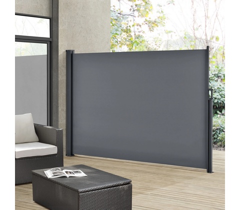 Goleto boční markýza na zastínění terasy 200 x 300 cm tmavě šedá