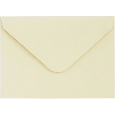 Galeria Papieru Ozdobné obálky hladké - 7 x 10 cm, 130 g/m2, tmavá slonová kost, 10 ks