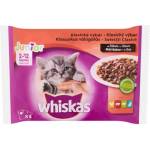 Whiskas junior месна селекция 4*85гр