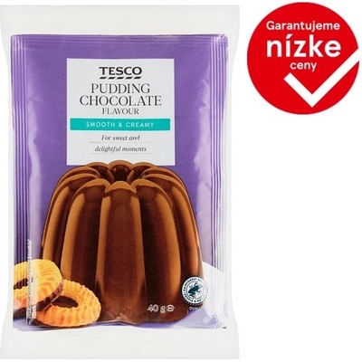 Tesco Puding s Čokoládovou príchuťou 3 x 40 g