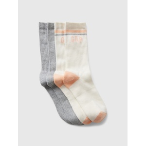 GAP Чорапи с лого, 2 чифта GAP GAP | Mnogotsveten | ЖЕНИ | ONESIZE