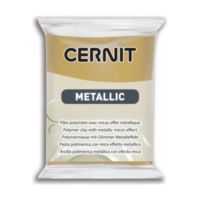 Cernit metallic zlatá rich 56 g 053
