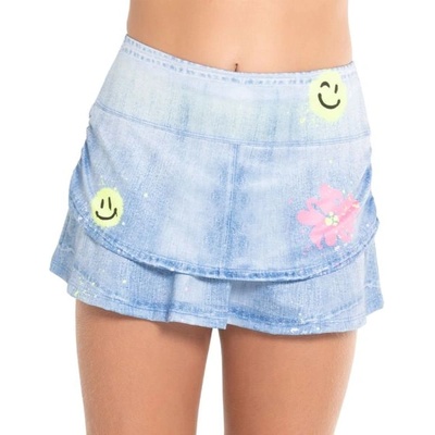 Lucky in Love Пола за момичета Lucky in Love Novelty Print Smiles For Miles Skirt - multicolor