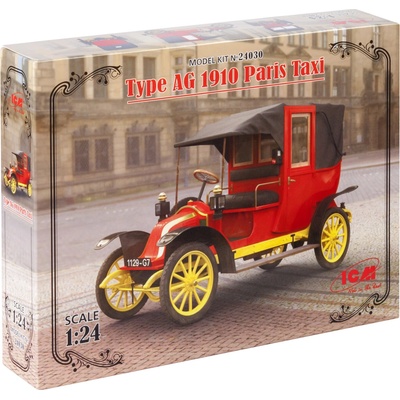 ICM Type AG 1910 Paris Taxi 1:24