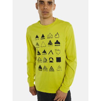 Burton MISTBOW SULFUR pánské tričko s dlouhým rukávem