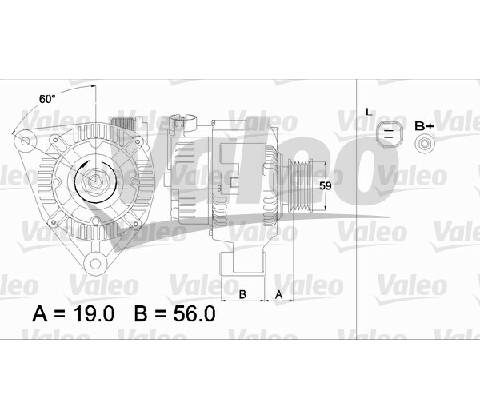 generátor VALEO 437345