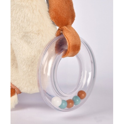 Doudou et Compagnie Paris Darčeková sada Plyšová líška Timo s hrkálkou 18 cm