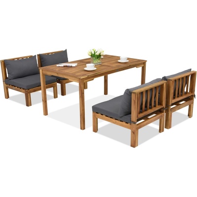 Garden Point Градински мебели Brunei Premium 4 Garden Point акация (GAP354-FIE4)