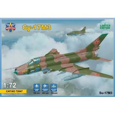 ModelSvit Sukhoi Su-17M3 Advanced fighter-bomber 3 camos 1:72