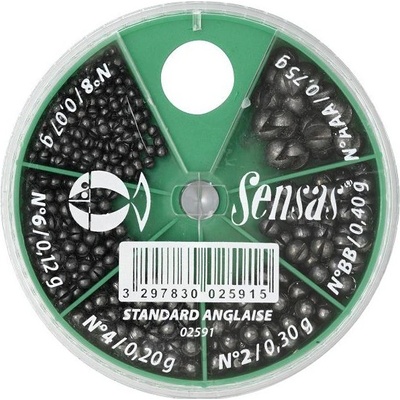 Sensas Sada Broků Standard 0,07-0,75g