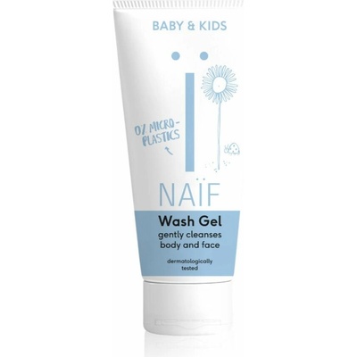 NAIF Čistiaci a umývací gél pre deti a bábätká prírodný 100 ml