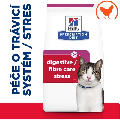 Hill's Prescription Diet GI Biome Stress Starostlivosť o zažívanie pre mačky 3 kg