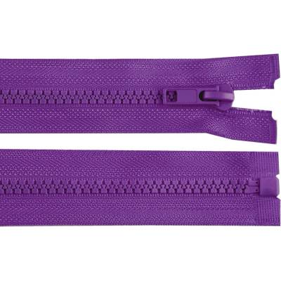 Kostěný zip šíře 5 mm délka 70 cm bundový 170 fialová purpura