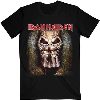 Iron Maiden Риза Eddie Candle Finger Unisex Black M (IMTEE15MB02)