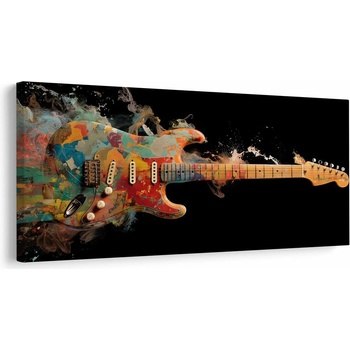 Obraz elektrická gitara v farbách