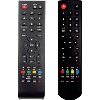 съвместим United tv led24h50, led32h50, led32hs40, led39hs40, led40hs5 - заместител дистанционно управление (led24h50, led32h50, led32hs40, led39hs40, led40hs5)