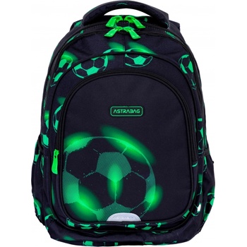 Astra Ученическа раница Astra - Футболна топка, Неон, С 3 отделения (AS502024102)