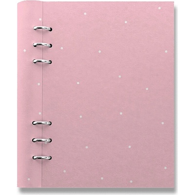 Filofax Clipbook Timeless A5 týdenní 2026 polka dot pink