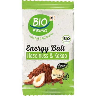 BIO PRIMO Органични протеинови топчета с лешник и какао - 30 г
