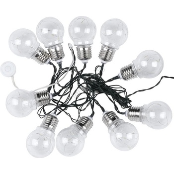 Image 1 of V-TAC LED соларен гирлянд 10xLED/1W/1, 2V 1xAA 2 м IP44 3000K 300 mAh (VT1700)