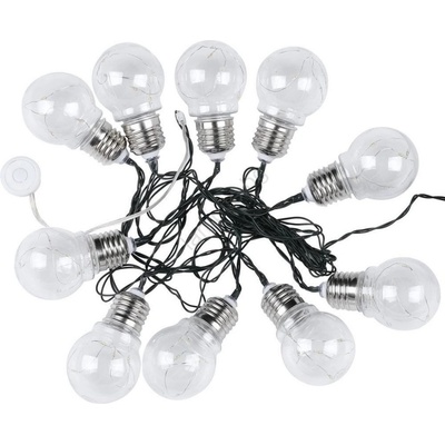 V-TAC LED соларен гирлянд 10xLED/1W/1, 2V 1xAA 2 м IP44 3000K 300 mAh (VT1700)