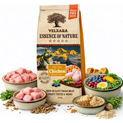 Velxara FM GF dog adult chicken 11,4 kg