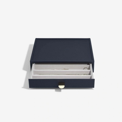 Stackers šperkovnice na náhrdelníky Navy Pebble Classic Necklace Drawer tmavě modrá 75884