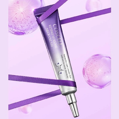 COSCELL Retinol Volume Neck Cream Retinolový zpevňující krém na krk 10 ml