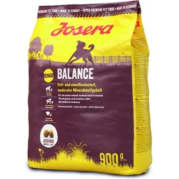 Josera dog balance senior, балансирана формула с редуцирани нива на протеини и мазнини за стари и слабоактивни кучета 0, 900 кг, Германия - 50005762