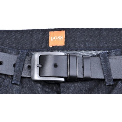Penny Belts pánský kožený opasek 2-PR1-60 černý