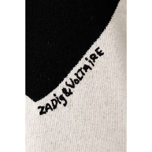 Zadig&Voltaire пуловер дамски от вълна с добавен кашмир SOULO (KWSW03050)