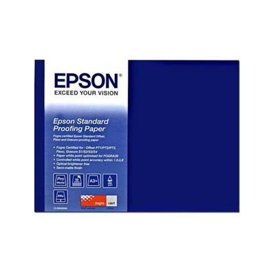 Epson Standard Proofing Paper S045005 C13S045005, 205 г/м2, A3+, 100 бр. , полумат, бял, фотографска хартия (C13S045005)