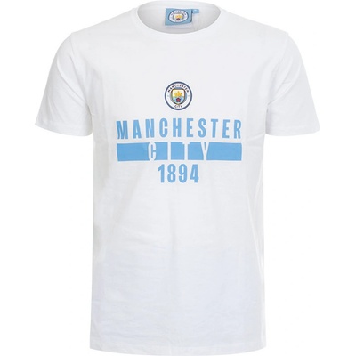 MANCHESTER CITY FC dětské tričko Manchester City FC bílá