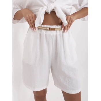 Italy Moda šortky -MI-SN-6620.72P bílá