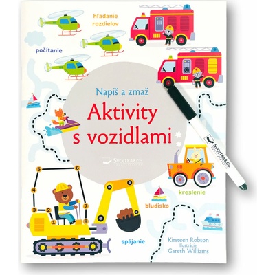 Napíš a zmaž - Aktivity s vozidlami