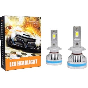 Лед крушки - Led система H7 за фарове - 36 000 Лумена, 90 Watt - Canbus 6000K - Megabright