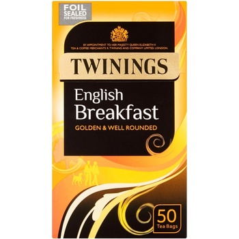Twinings English Breakfast porcovaný 50 ks