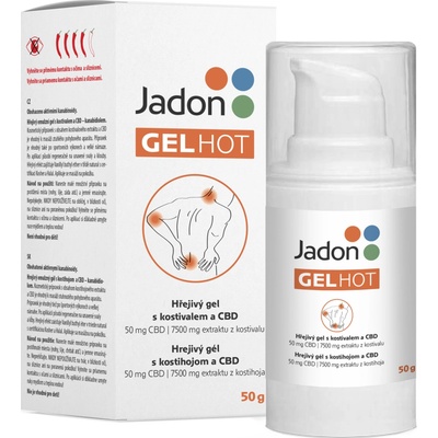 Jadon Gel Hot hrejivý gél s kostihojom a CBD 50 g