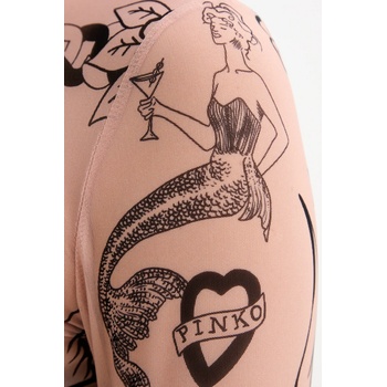 PINKO Блуза Pinko дамска в бежово с десен 105798 A2VM (105798.A2VM)