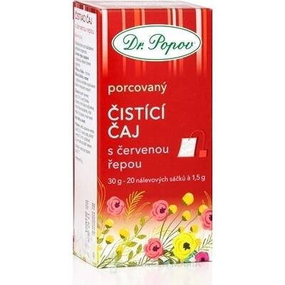 Dr. Popov Čistiaci čaj s červenou repou20 ks
