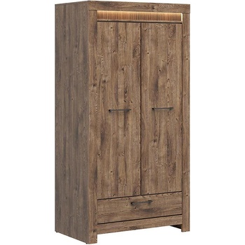 Гардероб Torin SZF2D1S дъб рибек