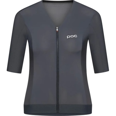 POC Дамска фланелка с къс ръкав за колоездене POC Women's Raceday S/S Jersey Cycling jersey - Sylvanite Grey - размер XL (156-3068-0215)