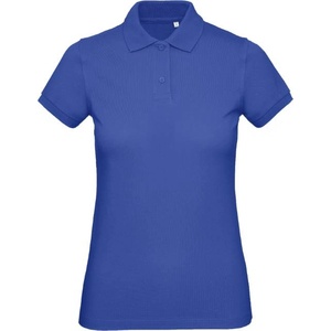 B&C Collection B&c inspire polo / Дамска поло тениска от органичен памук - кобалтово синьо xs (01044010500)