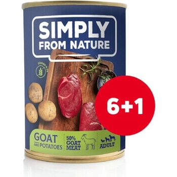 Simply From Nature Kozie so zemiakmi 7 x 400 g